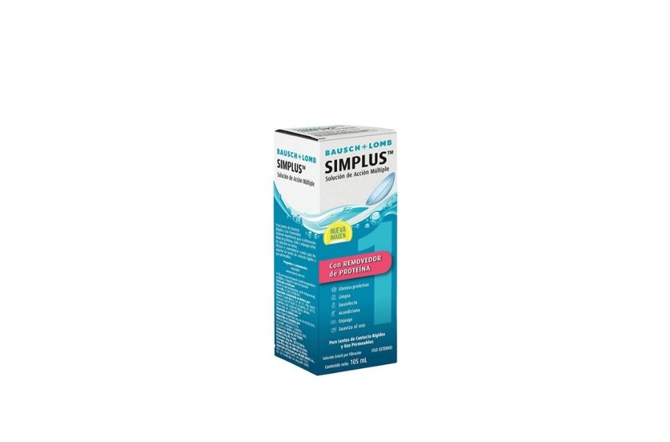 Soluci n Oft lmica Simplus 105ml Lentesplu Chile