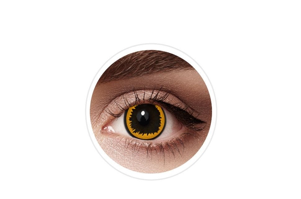 Lentes de contacto best sale de color halloween
