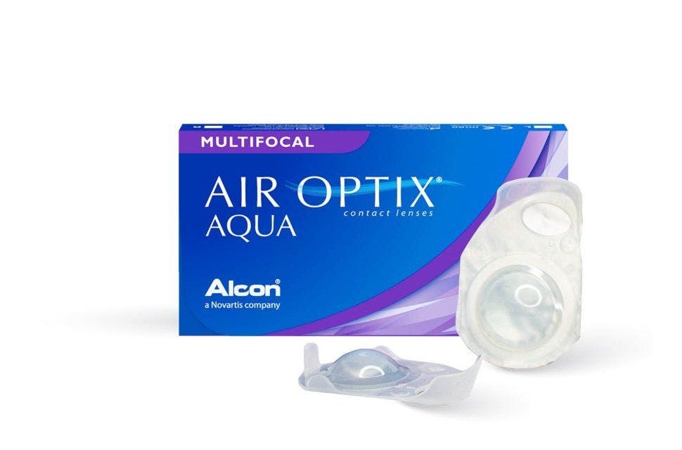Lentes de contacto multifocales air optix top